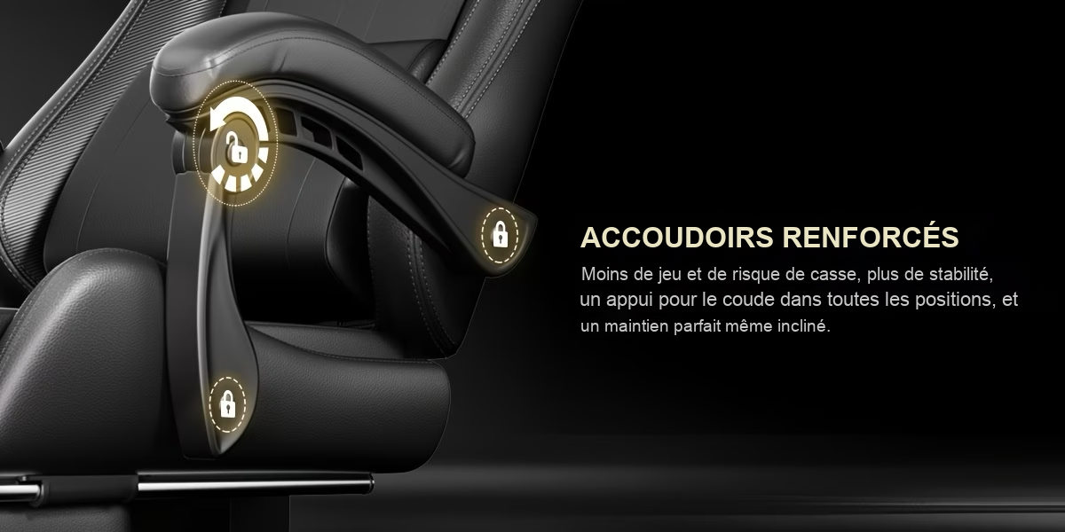Le coude toujours en appui