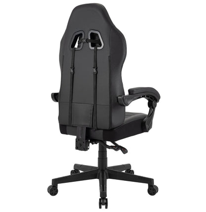 Chaise gaming vue de dos