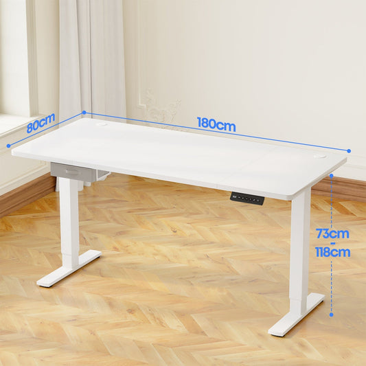 Bureau assis debout 180x80cm