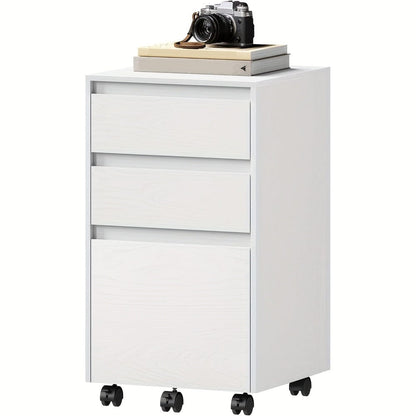 Caisson 3 tiroirs blanc 40x70x40cm