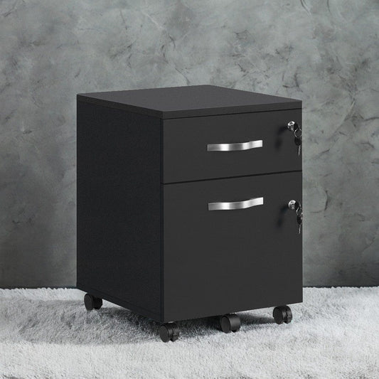 Caisson bureau avec serrure