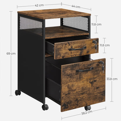 Caisson bois pour bureau