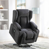 Fauteuil relax massage électrique 4 modes, chauffant avec fonction relevage