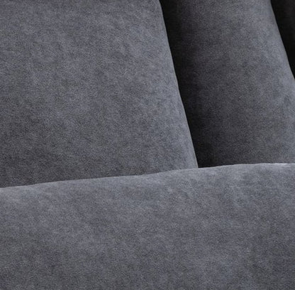 Tissu gris doux du fauteuil relax massage électrique releveur massant