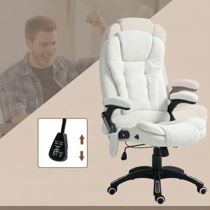 Chaise de bureau massante et chauffante