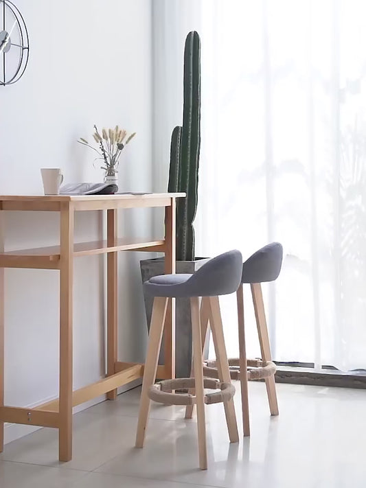 Chaise haute bureau style Scandinave