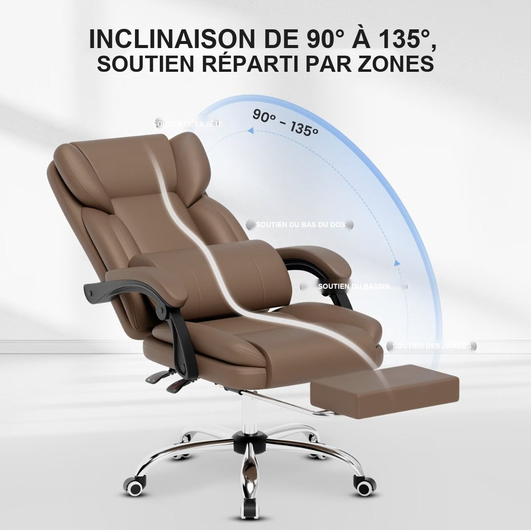 Zones de soutien de la tête, du dos, du bassin et des jambes