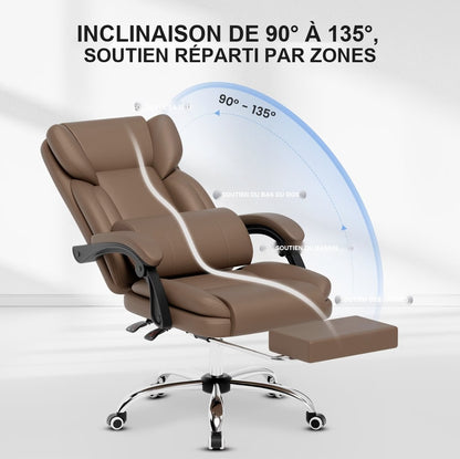 Zones de soutien de la tête, du dos, du bassin et des jambes