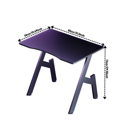 Dimensions du bureau gamer 80 x 50 x 74 centimètres
